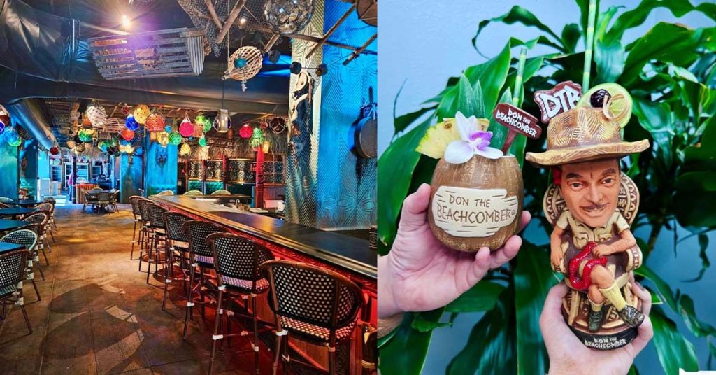 DON THE BEACHCOMBER, RECOGNIZED AS THE FIRST TIKI BAR AND THE GENESIS OF TIKI CULTURE IN AMERICA, HAS DEBUTED ON THE GROUND FLOOR OF THE CAMBRIA HOTEL AT 15015 MADEIRA WAY IN MADEIRA BEACH | DON THE BEACHCOMBER